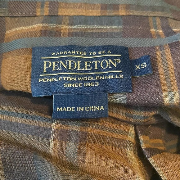 Nwt Womens Pendleton Button Down Size XS - Picture 7 of 11